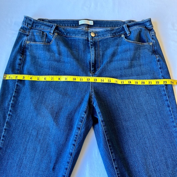 J. Jill Weekender Straight Leg Size 20 Jeans - Picture 5 of 10